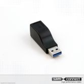 USB B naar USB A 3.0 koppelstuk, f/m